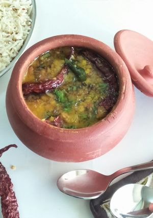A picture of Daal Tadka.