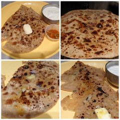 A picture of Potato Paratha.