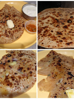 A picture of Potato Paratha.