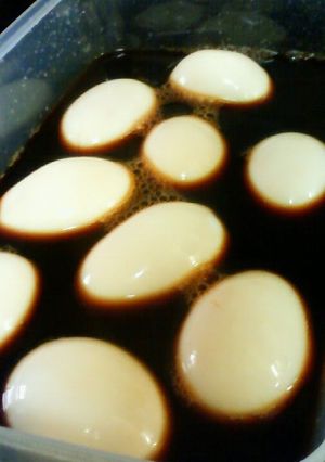 A picture of Foolproof Soy-sauce Seasoned Eggs.