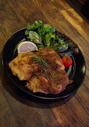 A picture of Jerk Chicken.