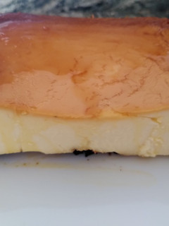 Una foto de Flan de queso en Freidora de aire y Monsieur cuisine connect