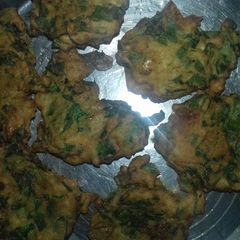 Palak Pakora A picture of Palak Pakora.