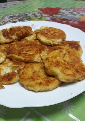 صورة لوصفة اقراص البطاطس والجبنه