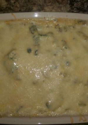 A picture of Chicken Lasagna Blanco.