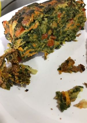 Una foto de Budín de verduras