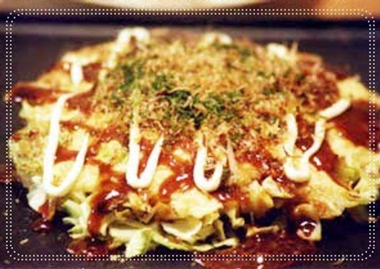 Recipe of Tasty My Family&#39;s Okonomiyaki