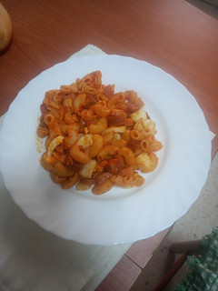 Una foto de Pasta corta al estilo campero