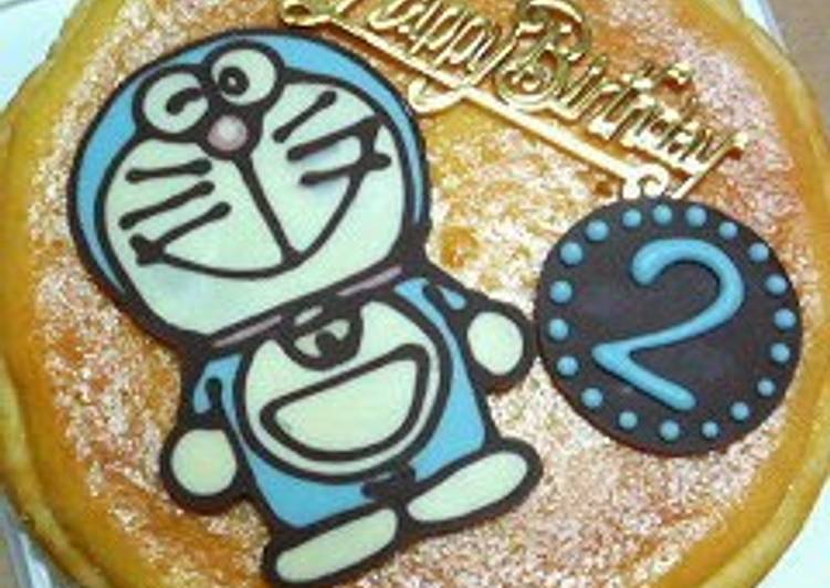 Simple Way to Prepare Favorite Character Made With Chocolate (Doraemon)