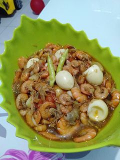 Foto resep Sambal udang telur puyuh