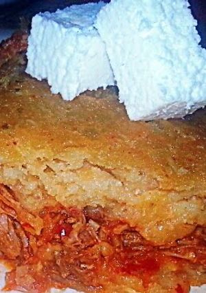 A picture of Ray's Tamale Pie.