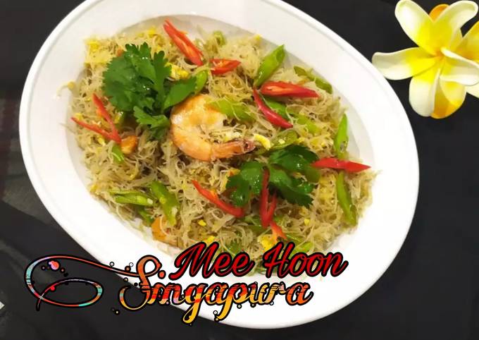 Resipi Mee Hoon Singapura Oleh Ani Delighted Cookpad