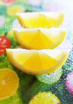 A picture of How To Cut Lemon Wedges.