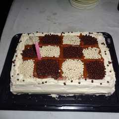 A picture of Torta de cumpleaños super fácil.