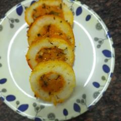 A picture of Healthy idli pinwheels.