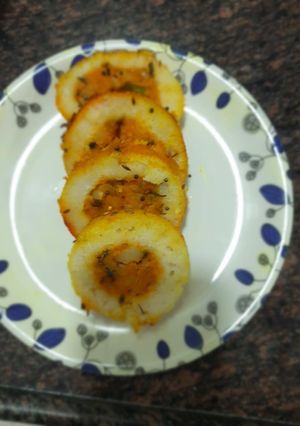 A picture of Healthy idli pinwheels.