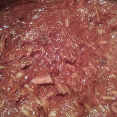 A picture of Mandys pulled bbq pork.