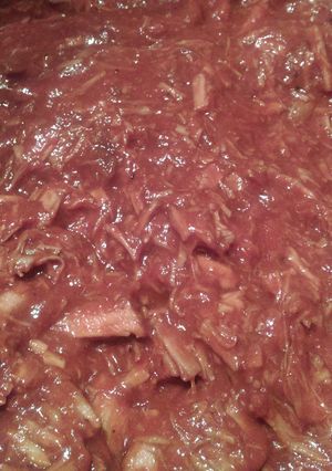 A picture of Mandys pulled bbq pork.