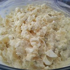 A picture of Nancy's Potato Salad.