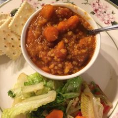 Curried Carrot Stew A picture of Curried Carrot Stew.