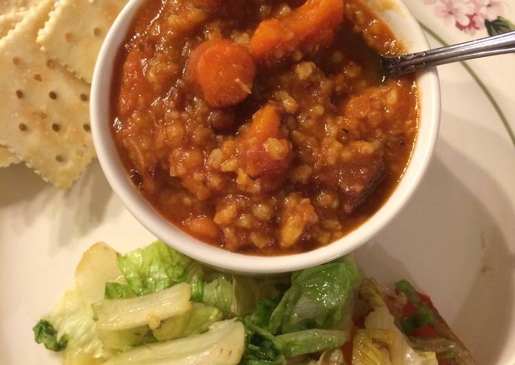 Steps to Prepare Speedy Curried Carrot Stew