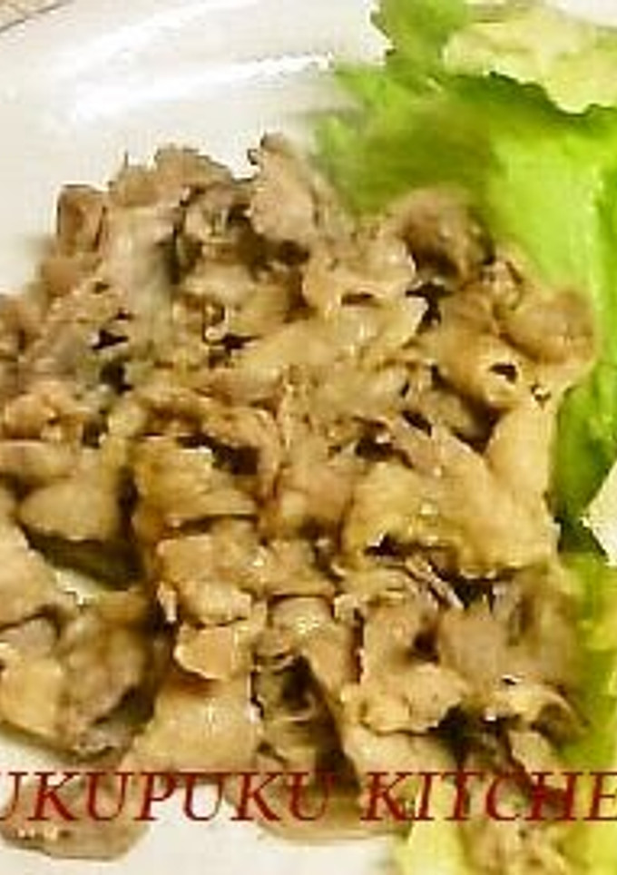 A picture of For Busy Days! Stir Fried Pork with Curry and Soy Sauce.