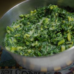 A picture of Creamed Kale.