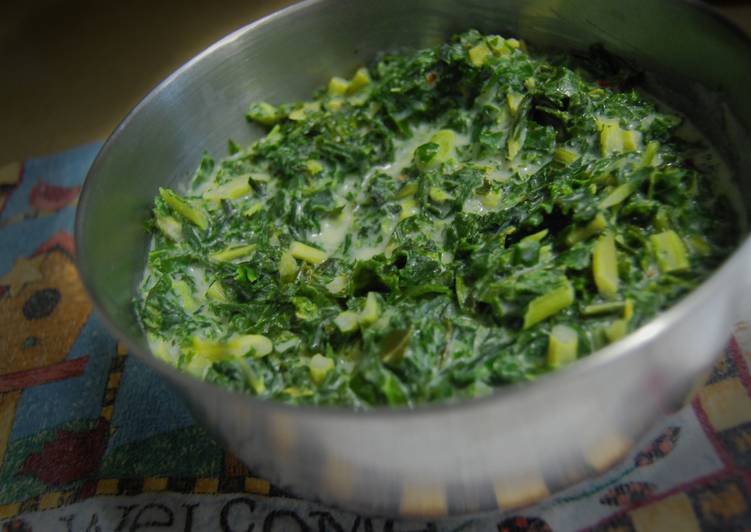 Step-by-Step Guide to Prepare Speedy Creamed Kale