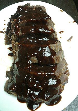 A picture of Sauerbraten.