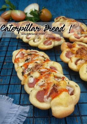Foto resep Caterpillar bread