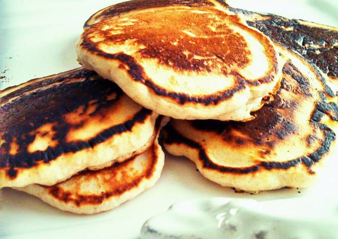 Easy Apple cinnamon pancakes