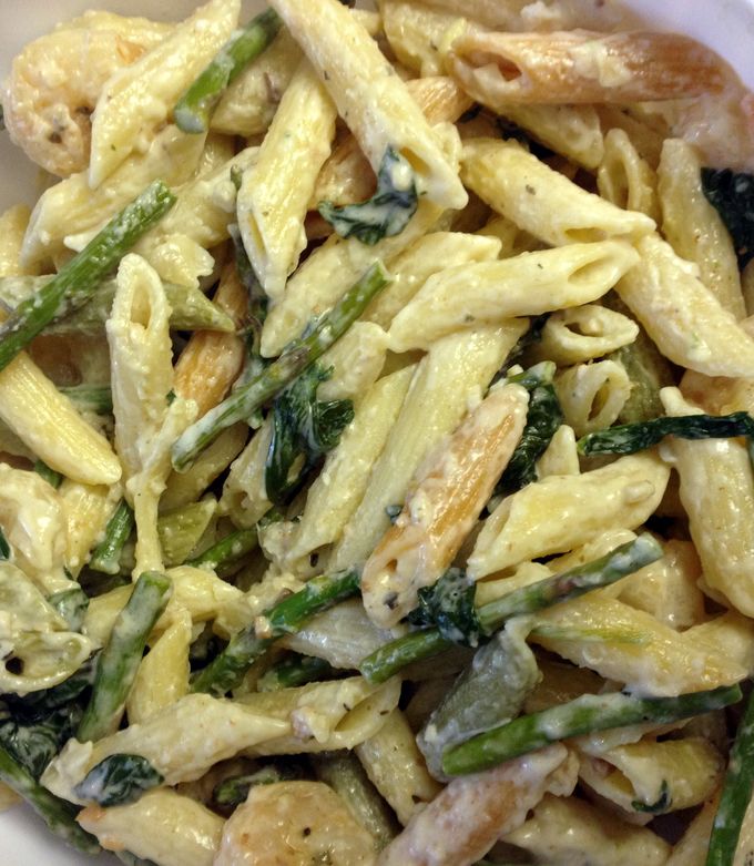 Shrimp And Asparagus Pasta Creamy: Irresistible Flavor Boost