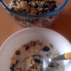 A picture of Vickys Berry & Rice Muesli, GF DF EF SF NF.