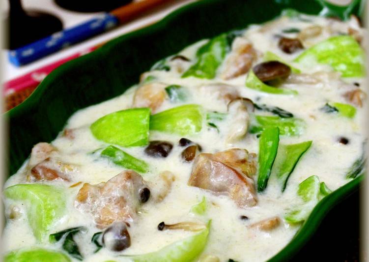 Step-by-Step Guide to Make Super Quick Homemade Chicken and Bok Choy Cream Stew