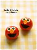 Mini Elmos from Cherry Tomatoes