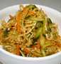 Easy Steps to Make Recipe Spicy Korean Style Dried Shredded Daikon Salad that is So Delicious, Delicious}
