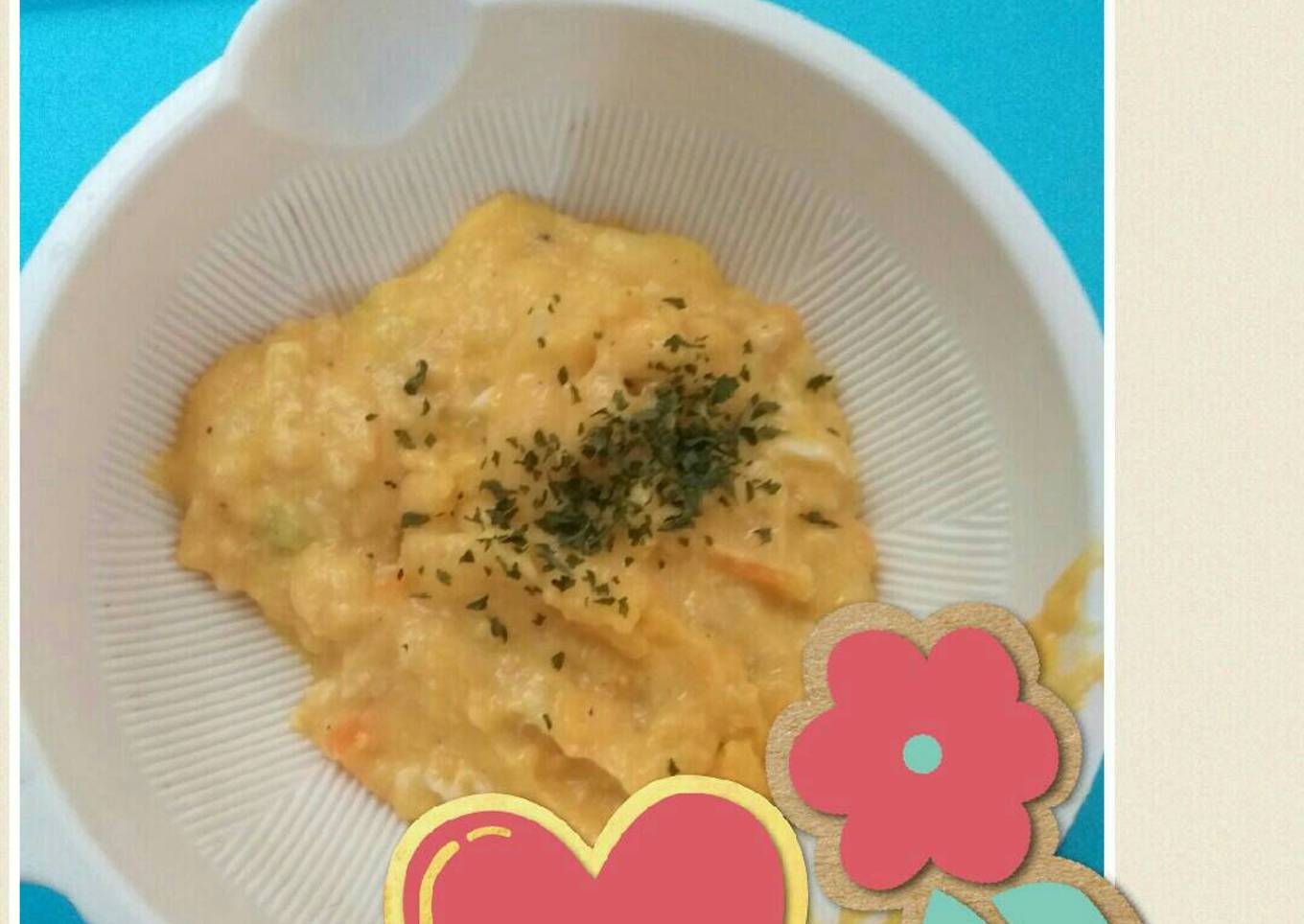 Chicken corn soup - Mpasi 12m+