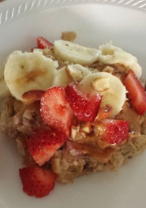 A picture of Protein Oatmeal Pancakes.