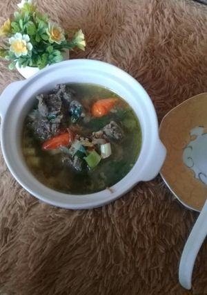 Foto resep Sop tetelan sapi simple