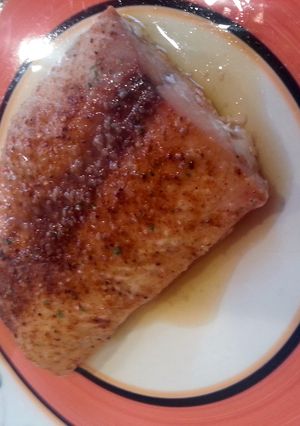 A picture of Honey Garlic Salmon.