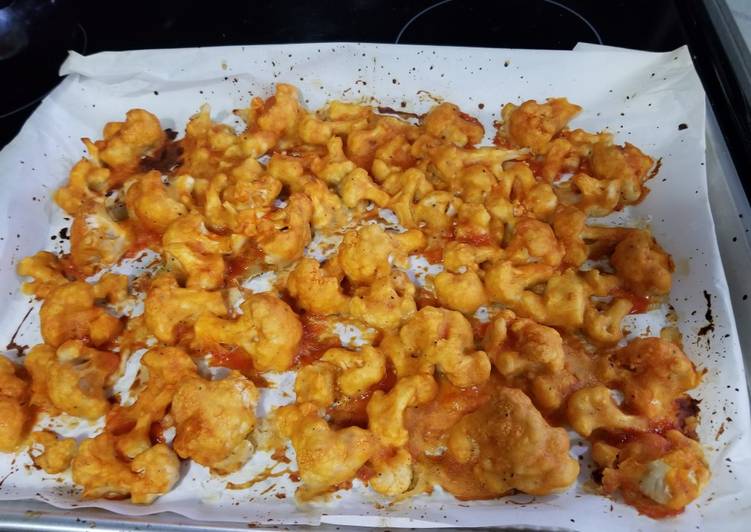 Simple Way to  Buffalo Cauliflower