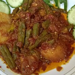 A picture of Masala bhari bhindi.