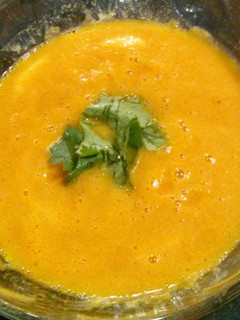 A picture of Easy carrot soup.
