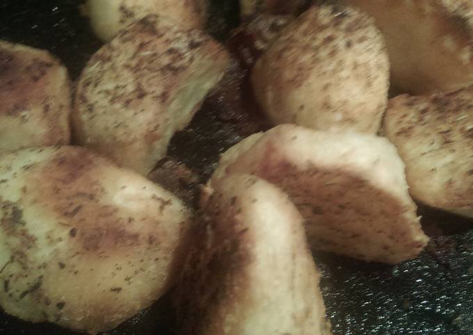 Mandys amazing roasted potatoes