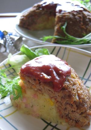 A picture of Dome Shaped Meatloaf.