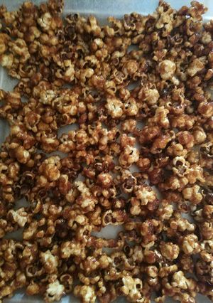Foto resep Popcorn caramel / brondong manis 😂