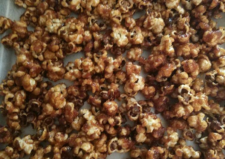 Popcorn caramel / brondong manis 😂