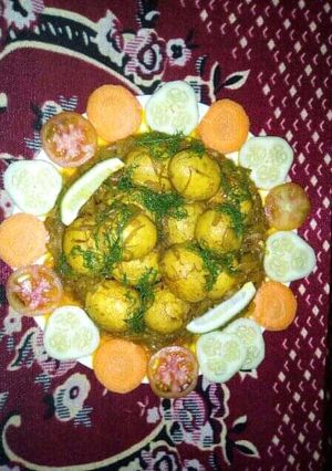 ডিমের দোপেয়াজা রেসিপির প্রধান ছবি