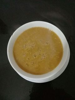 صورة لوصفة حساء العدس الاحمر