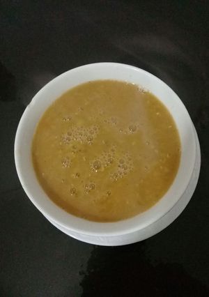 صورة لوصفة حساء العدس الاحمر